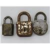 Image 1 : 3 LOCKS *NO KEYS* (SLAYMAKER, YALE JUNIOR, 1 UNMARKED)