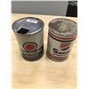 Image 1 : 2 OIL TINS HAVOLINE & LEMANS, SNO-BIL, *FULL*