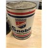 Image 3 : 2 OIL TINS HAVOLINE & LEMANS, SNO-BIL, *FULL*