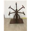 Image 3 : PRIMITIVE WOOL WINDER, (26"X20"X10")