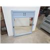 Image 1 : MIRROR & FRAME (C/W HOOKS) *30" X 38", BEVELLED*