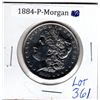 Image 1 : 1884 *MORGAN* SILVER DOLLAR