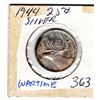 Image 1 : 1944 25 CENTS *WARTIME* COIN