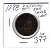 Image 1 : 1898H LARGE CENT *VICTORIAN ERA*