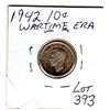 Image 2 : 1942 10 CENTS (WORLD WAR II ERA)
