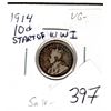 Image 2 : 1914 10 CENTS (GEORGE V) *WORLD WAR I ERA*