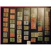 Image 2 : STAMPS (VINTAGE USED HIGHER DENOMINATION) *2 SIDED SHEET, SCARCER*