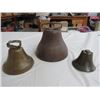 Image 2 : 3 (ANTIQUE) BELLS
