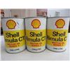 Image 2 : 3 SHELL CANS & 3 GULF OIL CHECK KITS