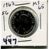 Image 1 : 1963 CNDN 5 CENT PC
