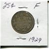 Image 1 : 1928 GEORGE 25 CENT PIECE