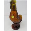 Image 1 : ROOSTER DECANTER (AMBER GLASS, UNIQUE) *NO CHIPS/CRACKS*