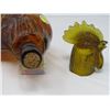 Image 6 : ROOSTER DECANTER (AMBER GLASS, UNIQUE) *NO CHIPS/CRACKS*