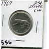 Image 1 : 1967 CNDN SILVER 25 CENT PC