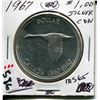 Image 1 : 1967 CNDN SILVER DOLLAR