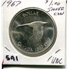 Image 1 : 1967 CNDN SILVER DOLLAR