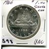 Image 1 : 1966 CNDN SILVER DOLLAR