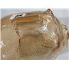 Image 5 : GLASS PIGGY BANK (BUTTERSCOTCH COLORED) *CRACKED* (MID 1950s) & DOO DADS BOOK