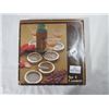 Image 11 : BROWN POTTERY TELEPHONE INSULATOR & COASTER SET (BOXED)