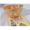 Image 1 : FIRE KING HANDLED MIXING BOWL *POURING SPOUT, BUTTERSCOTCH COLORED* & HONEY, GARLIC & VINEGAR HOME R