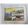 Image 2 : EXPO 67 METAL TRAY & SABRE TRAVEL ALARM (W/AUTO DATE IN CASE)