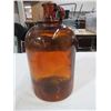 Image 2 : BROWN GALLON JUG (GLASS) & DUTCH SHIP