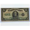 Image 1 : 1923 ONE DOLLAR BANK NOTE (DOMINION OF CANADA) *BLACK SEAL*