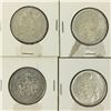 Image 1 : Lot of 4 1966 CNDN 50 CENT PIECE