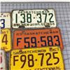 Image 5 : LOT OF 8 VINTAGE (SASKATCHEWAN) LICENCE PLATES