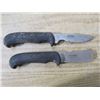 Image 1 : 2 KNIVES (CAPER AND SKINNER), *SKINNER HAS BROKEN TIP* APPROX 8 INCHES