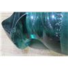 Image 4 : GREEN INSULATOR (HEMINGRAY, MADE IN U.S.A.) *HAS CHIPS*