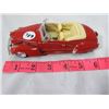 Image 2 : LOT OF 4 (TONKA VAN, RED TRAILER, RED SPORTSCAR, TONKA LADDER TRACK)