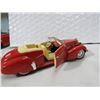 Image 7 : LOT OF 4 (TONKA VAN, RED TRAILER, RED SPORTSCAR, TONKA LADDER TRACK)