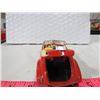 Image 9 : LOT OF 4 (TONKA VAN, RED TRAILER, RED SPORTSCAR, TONKA LADDER TRACK)