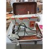 Image 1 : BROTHER TABLE TOP SEWING MACHINE (W/THREADS, NEEDLES, SEWING MATERIAL/ETC)