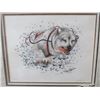 Image 2 : SLED DOG PRINT (GARY NATOMAGAN) *3/1000, 16"X14"*