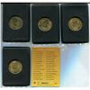Image 3 : HOCKEY TRADING TOKENS (PINNACLE MINT COLLECTION) QTY 22 *MARIO LEMIEUX, ERIC LINDROS, JAROMIR JAGR, 