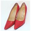 Image 8 : Manolo Blahnik Fire Engine Red Alligator Pumps