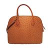 Image 2 : Hermes Tan Ostrich Bolide Handbag