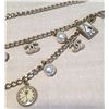 Image 2 : Chanel Silver Chain Multi Strand Charm Belt Necklace-RARE