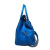 Image 2 : Hermes 26cm Toolbox Bag Hydra Blue Swift Calf Leather Rare Color