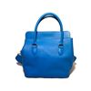 Image 3 : Hermes 26cm Toolbox Bag Hydra Blue Swift Calf Leather Rare Color