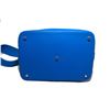 Image 4 : Hermes 26cm Toolbox Bag Hydra Blue Swift Calf Leather Rare Color