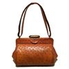 Image 1 : Vintage Deutsch Tan Ostrich Handbag