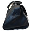 Image 2 : Designer Italian Navy Blue Leather 3 in 1 Handbag Tote