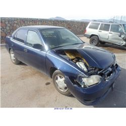 2001 - TOYOTA COROLLA