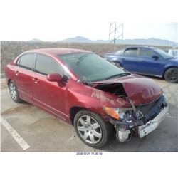 2008 - HONDA CIVIC// REBUILT SALVAGE