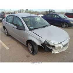 2004 - SATURN ION//REBUILT SALVAGE