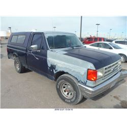 1990 - FORD F150//BONDED TITLE