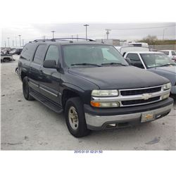 2004 - CHEVROLET SUBURBAN//REBUILT SALVAGE